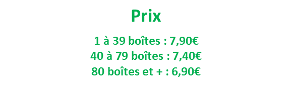 Masques Chirurgicaux Blancs Type 2R EVOCARE (50p.)