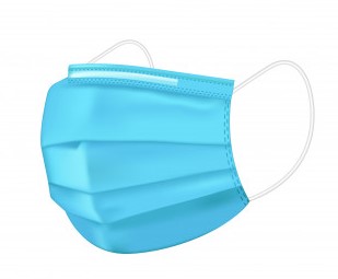 Masque bleu
