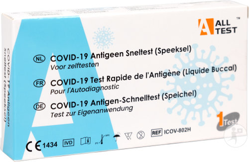 [4424-834] Autotests rapides SARS-CoV-2 - ALLTEST - Emballage individuel - Prélèvement salivaire (20 kits)