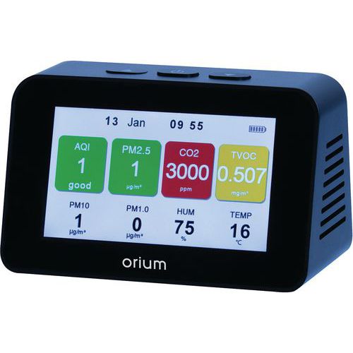 Détecteur CO2 - ORIUM - Quaelis 34 (1p.)